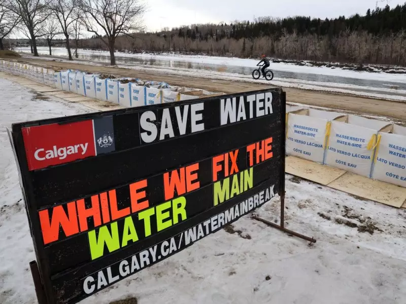 Calgary Lifts Water Restrictions After Final Pump Activates on Feeder Main