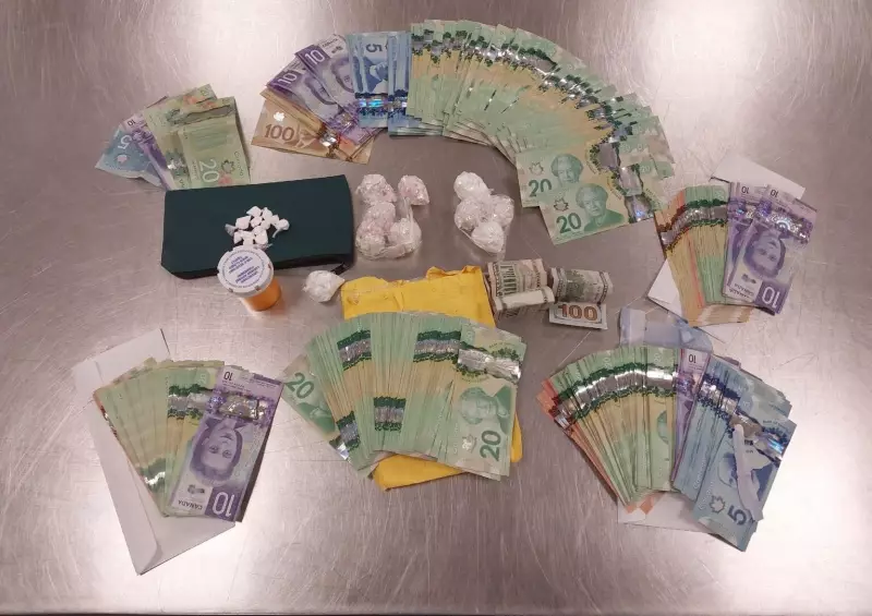 Calgary Police Seize $30K in Drugs and Cash, Lay Trafficking Charges