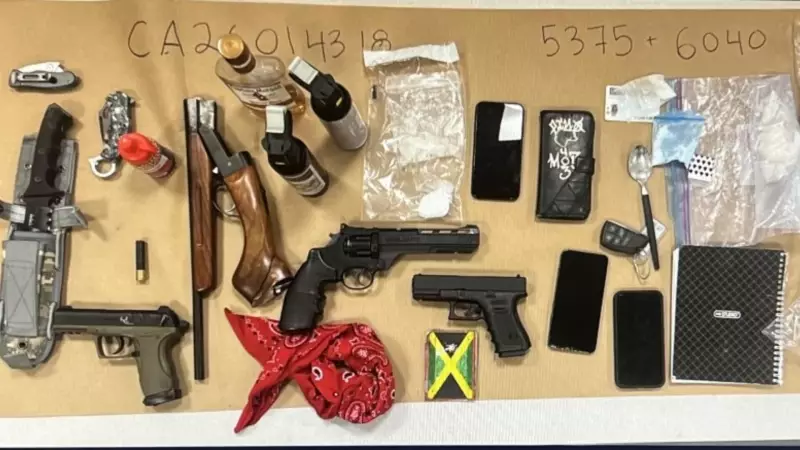 Calgary Police Seize Weapons and $10K in Drugs During 17 Avenue Traffic Stop