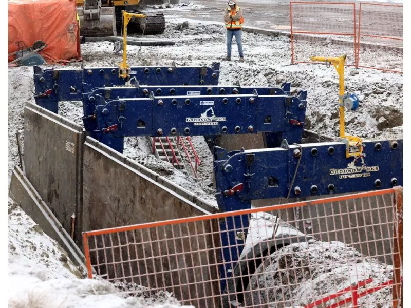 Calgary Water Main Break Sparks Political Blame Game, Premier Smith Targets Ex-Mayor