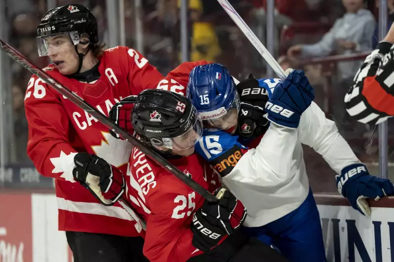 Canada Dominates Slovakia 7-1, Advances to World Juniors Semifinal