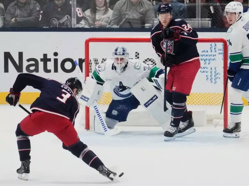 Canucks' Winless Road Trip Ends in 4-1 Loss to Columbus, Fueling Tank Talk