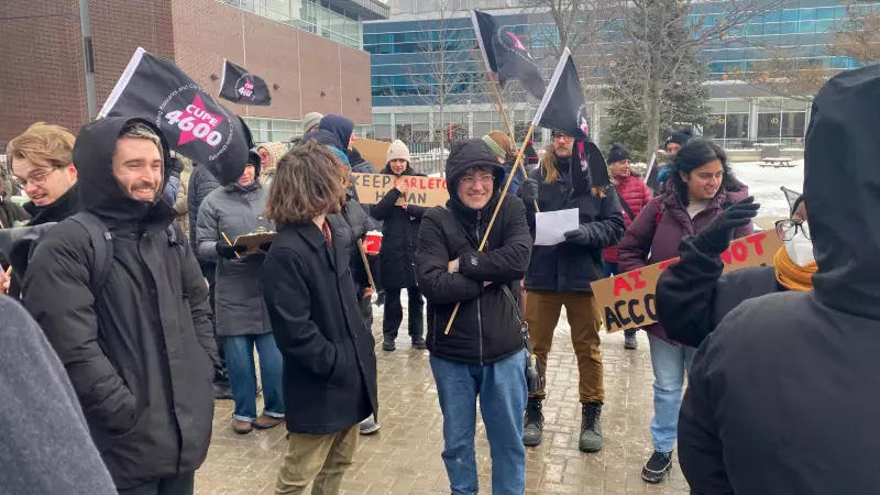 Carleton University Staff Rally for AI Protections in 'Keep Carleton Human' Campaign
