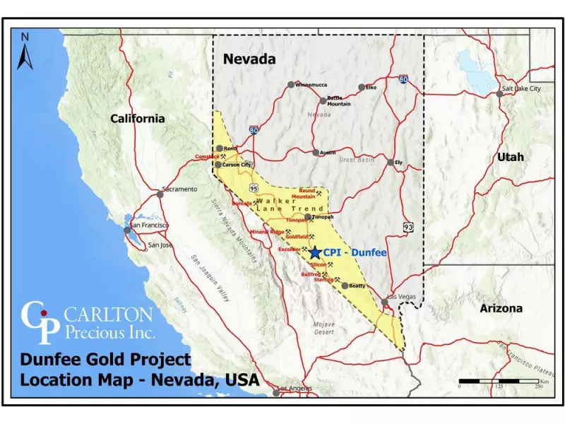 Carlton Precious Reports High-Grade Gold and Silver Samples at Nevada's Dunfee Project