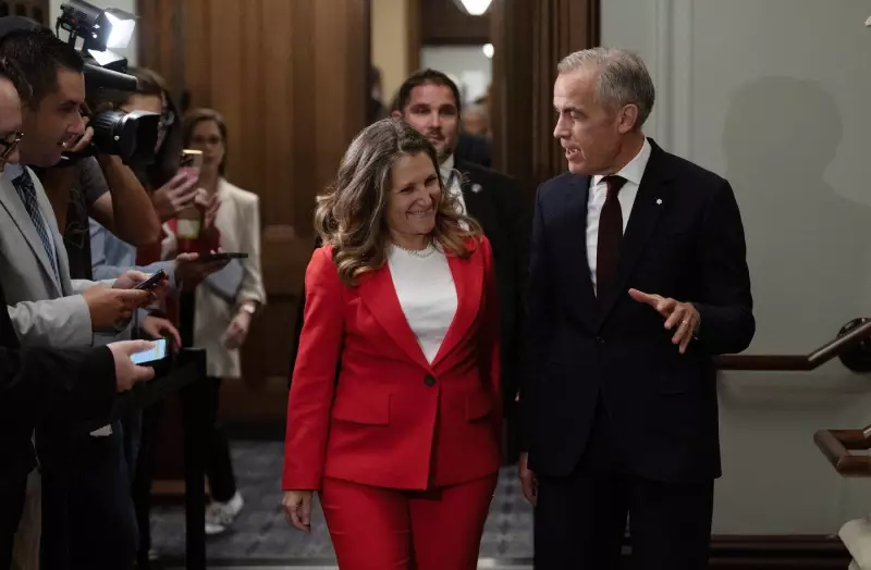 Carney: Freeland's Resignation 'Consistent' with Ukraine Role