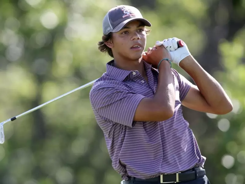 Charlie Woods Dodges Injury, Tiger Jokes After Freak Golf Ball Rebound