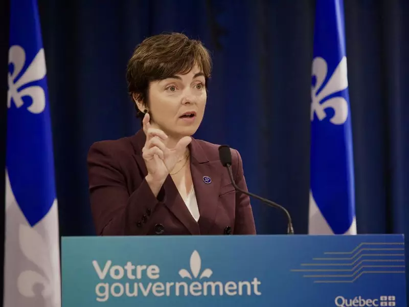 Christine Fréchette Announces CAQ Leadership Bid, First Official Candidate in Race