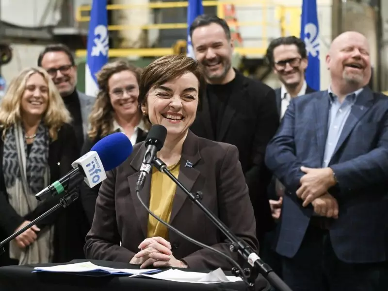 Christine Fréchette Launches CAQ Leadership Bid with Outreach to English-Speaking Quebecers