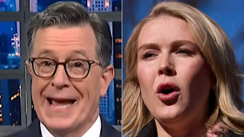 Colbert Mocks Trump's 'Iceland' Gaffe at Davos, Slams White House Spin