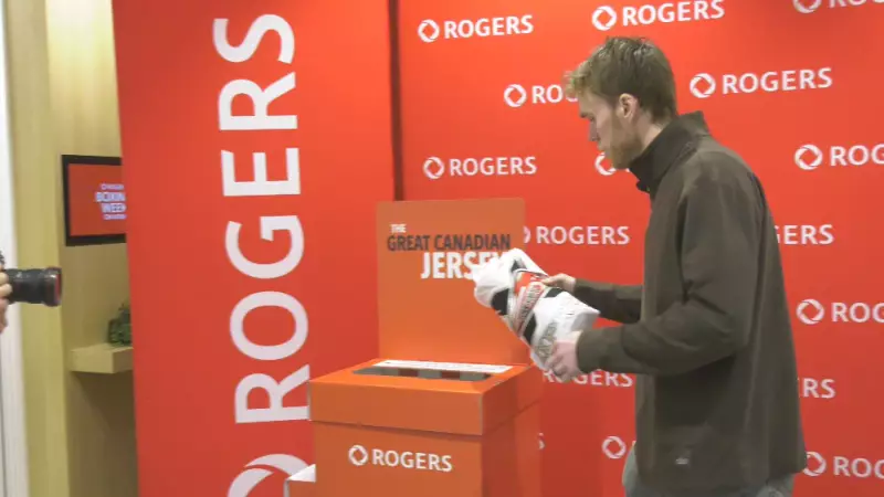 Connor McDavid Launches 'Great Canadians' Jersey Drive in Edmonton
