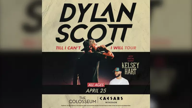 Country Star Dylan Scott Announces All-Ages Concert at Caesars Windsor in 2026