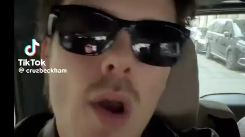 Cruz Beckham Posts Cryptic TikTok Amid Family Feud with Brooklyn