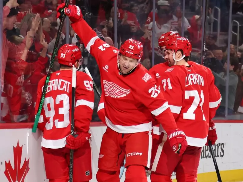 Detroit Red Wings Soar in Atlantic Division, Challenge Toronto Maple Leafs