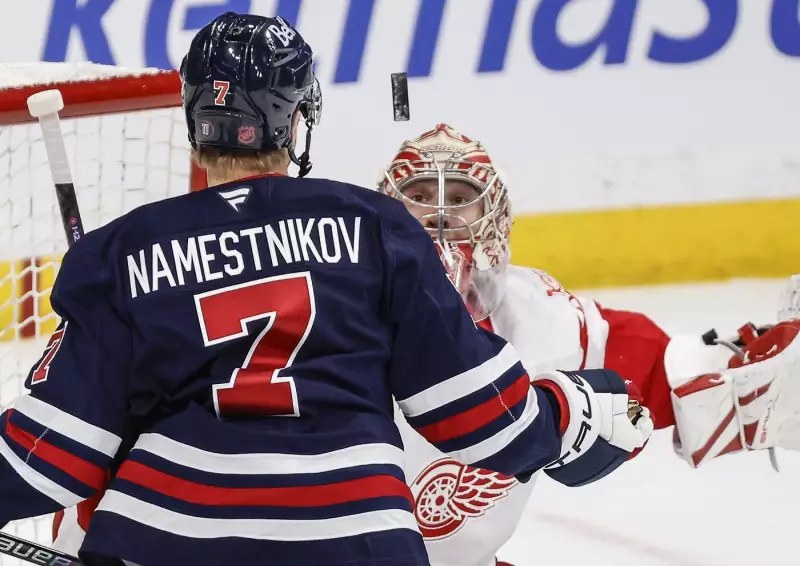 Detroit Red Wings Stage Third Period Surge to Defeat Winnipeg Jets 5-1
