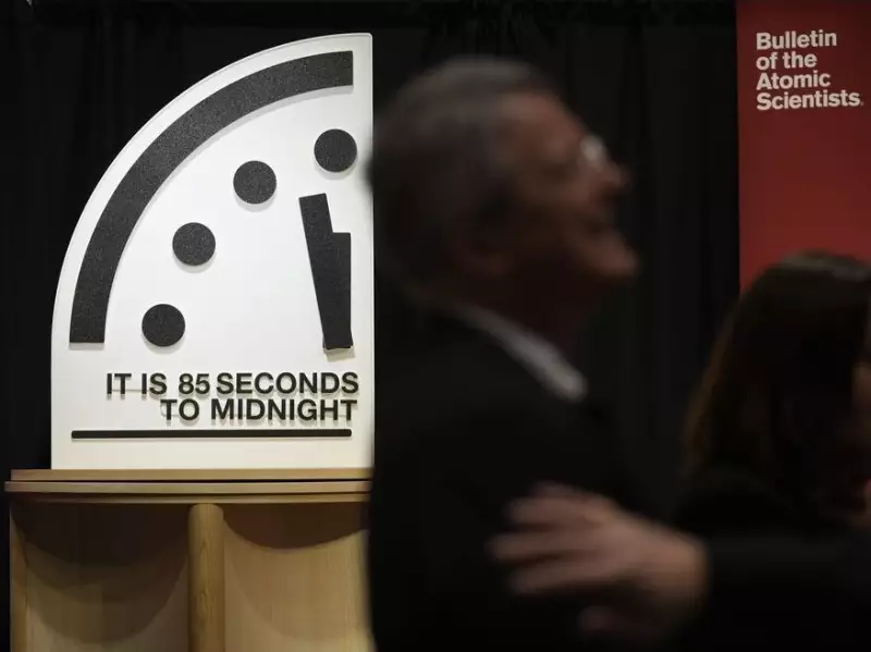 Doomsday Clock Advances to 85 Seconds to Midnight, Closest Ever to Catastrophe