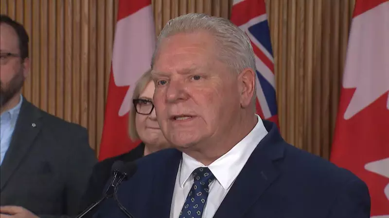 Doug Ford Condemns Trump's Remarks on Canada as 'Unacceptable'