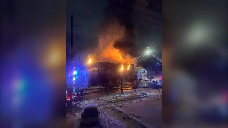 Early Morning Blaze at Brantford Commercial Building Cuts Power to 2,700