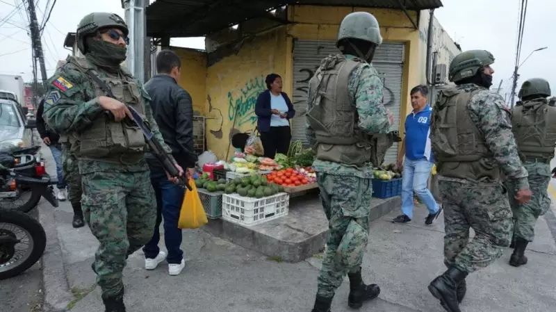 Ecuador Deploys 10,000 Soldiers in Major Crackdown on Drug Gang Violence