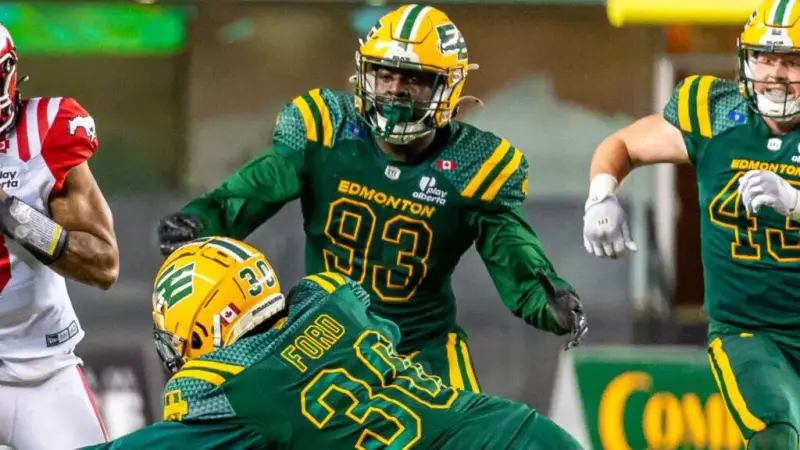 Edmonton Elks Secure Defensive Lineman Francis Bemiy, Add Seven New Players to Roster