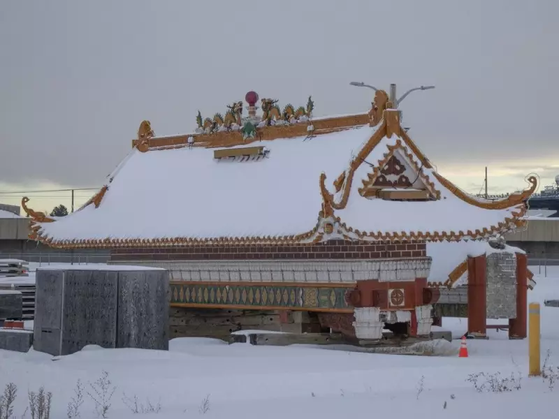 Edmonton's Chinatown Demands Authentic Rebuild of Historic Harbin Gate