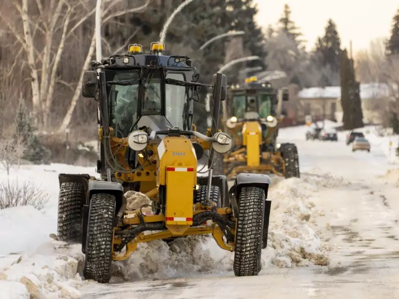 Edmonton's Winter Woes: Residents Criticize Snow Clearing and Mayor's Travel