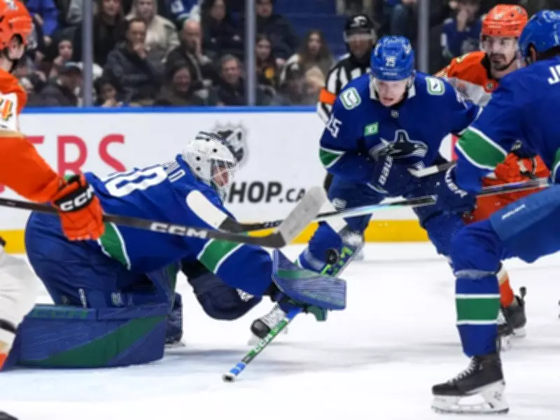 Elias Pettersson Jr. Finds His Edge in Canucks' 2-0 Victory Over Ducks