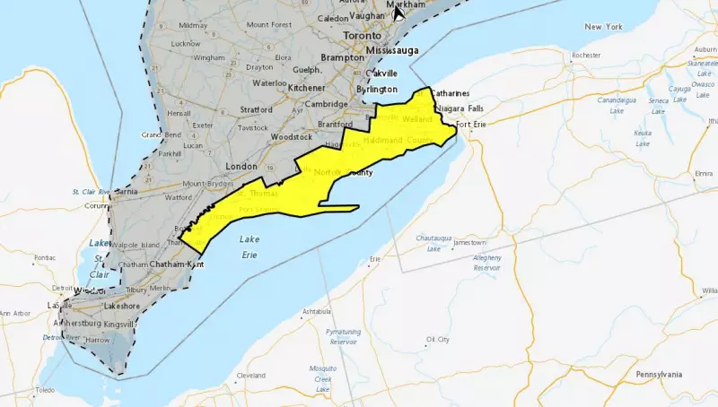 Environment Canada Issues Wind Warning and Special Weather Statement for Toronto