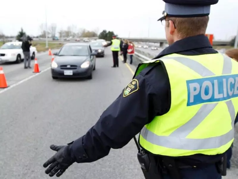 Essex County Leads OPP West Region with 54 Impaired Driving Charges Over Holidays