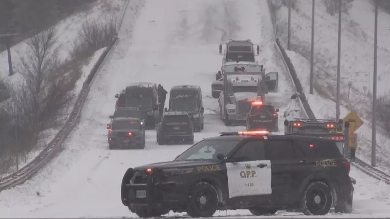 Fatal Collision in Caledon Claims Driver's Life, Highway 9 Shut Down