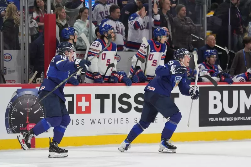 Finland Stuns U.S. 4-3 in OT, Eliminates Two-Time Defending Champs from World Juniors