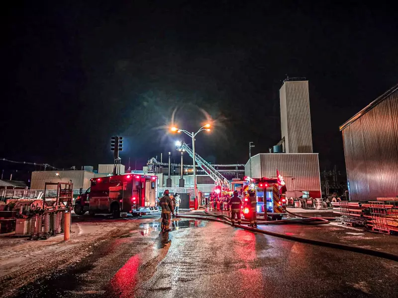 Fire at Summerside Electric Plant Declared Over After Emergency Response