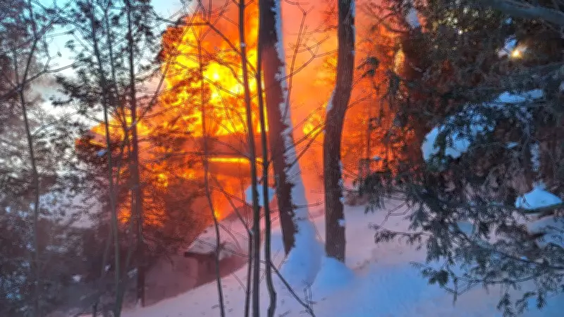 Fire Destroys Gravenhurst Cottage, Investigation Underway