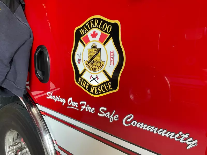 Fire in Waterloo Prompts Road Closure, Kitchener News Reports