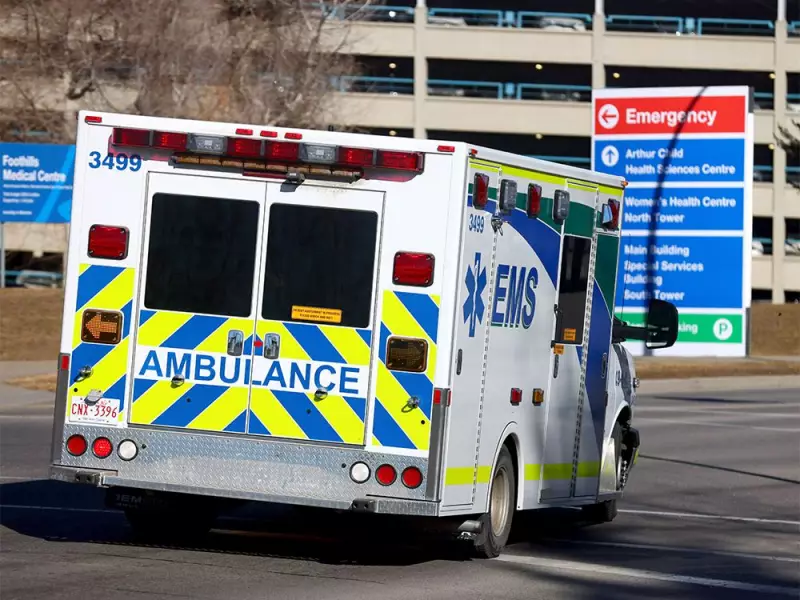 Five Youth Injured in Deerfoot Trail Rollover Crash, One in Life-Threatening Condition