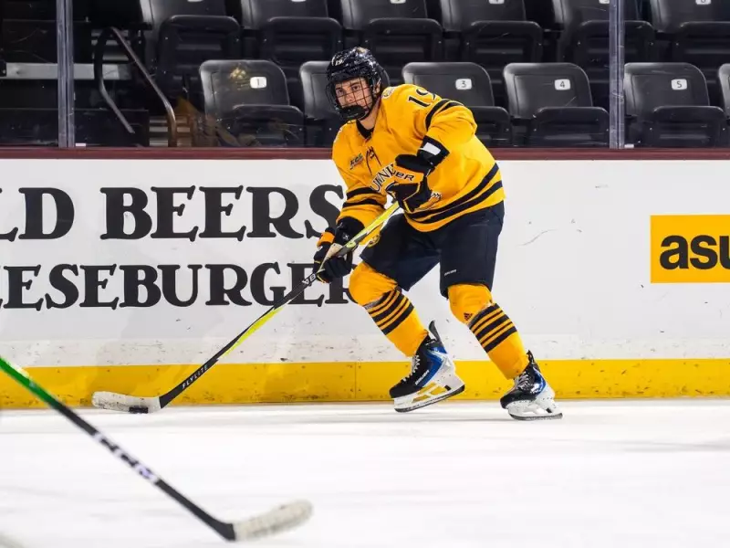 Flames' Fifth-Round Pick Ethan Wyttenbach Leads NCAA in Freshman Scoring