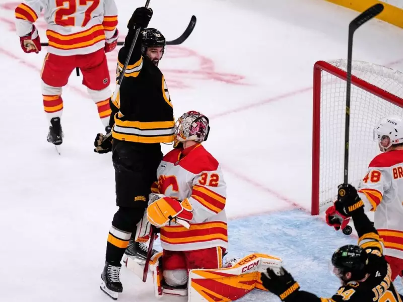 Flames' Slide Continues: 4 Takeaways from 4-1 Loss to Bruins Amid Injury Scare