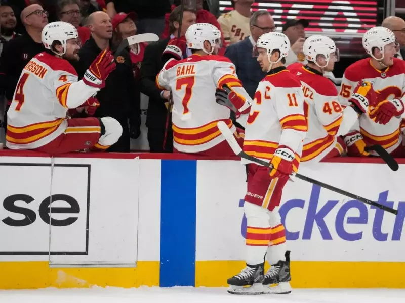 Flames Triumph in Chicago: Backlund's Shortie, Weegar's Blocks Seal 3-1 Victory