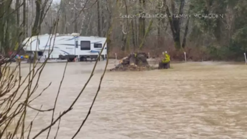 Flood Emergency Declared in Comox Valley as Heavy Rains Force Park Closures