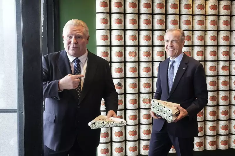 Ford and Carney's Pizza Summit Signals Renewed Federal-Provincial Cooperation
