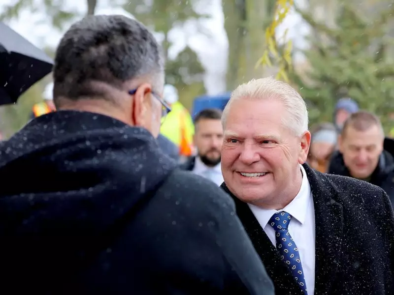 Ford's Upbeat Outlook Clashes with Ontarians' Economic Gloom, Polls Show