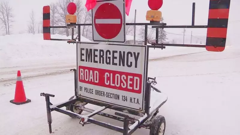 Four Individuals Face Charges for Ignoring Highway 6 Road Closure Signs in Kitchener