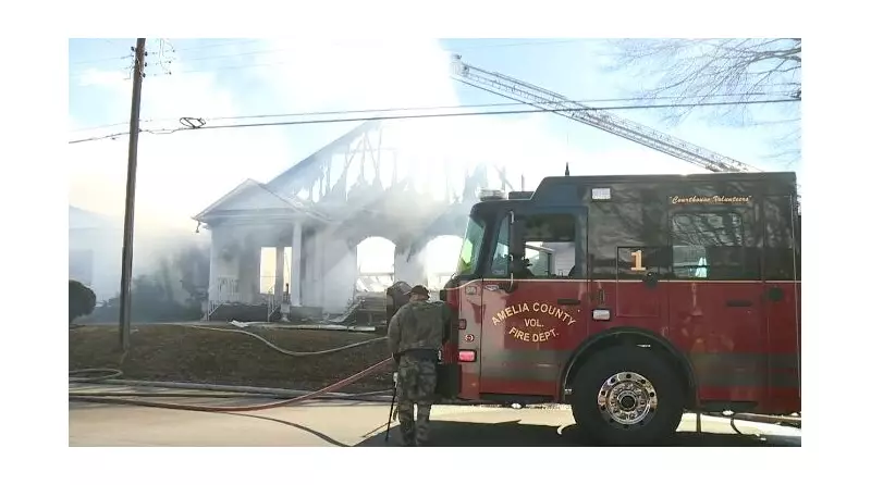 Funeral Home Owners Save Corpse from Blaze, Vow to Rebuild After 40 Years