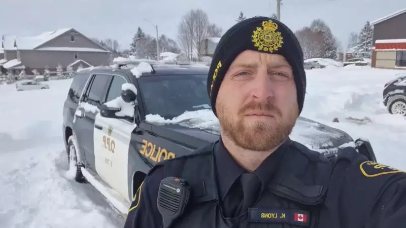 Good Samaritans Aid South Bruce OPP Officer During Snowstorm Arrest