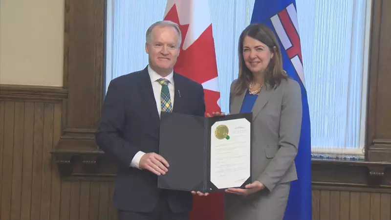 Grant Hunter Sworn In as Alberta's New Environment Minister