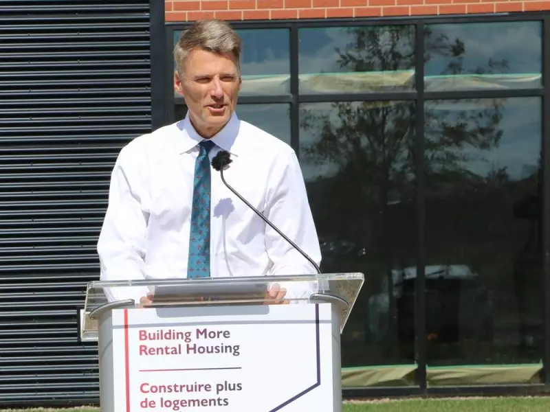 Gregor Robertson Navigates Pipeline Policy Shift as Federal Housing Minister