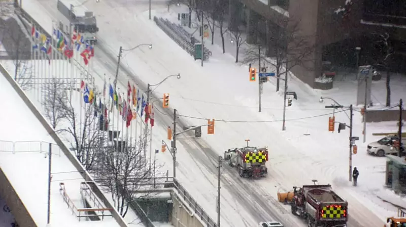 GTA Snowstorm: DVP Reopens After 40 cm Dump, Over 150 Crashes Reported