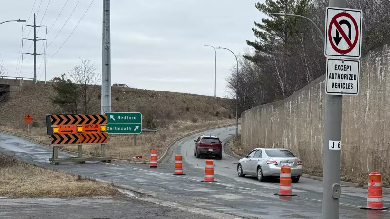 Halifax Drivers: Avoid Windsor Street Exchange Until 2027 Due to Major Ramp Closure