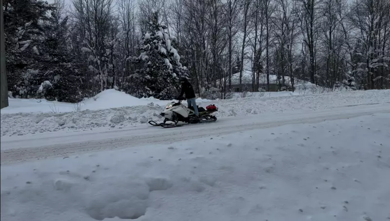Heavy Snow Opens Barrie Snowmobile Trails, But Conditions Remain 'Varying'