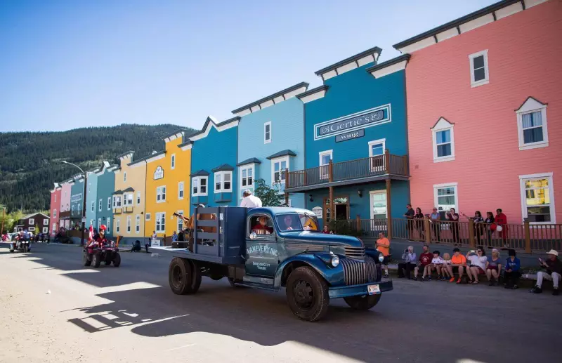 Historic Dawson City Bar Flooded Amid -40°C After Major Water Main Break