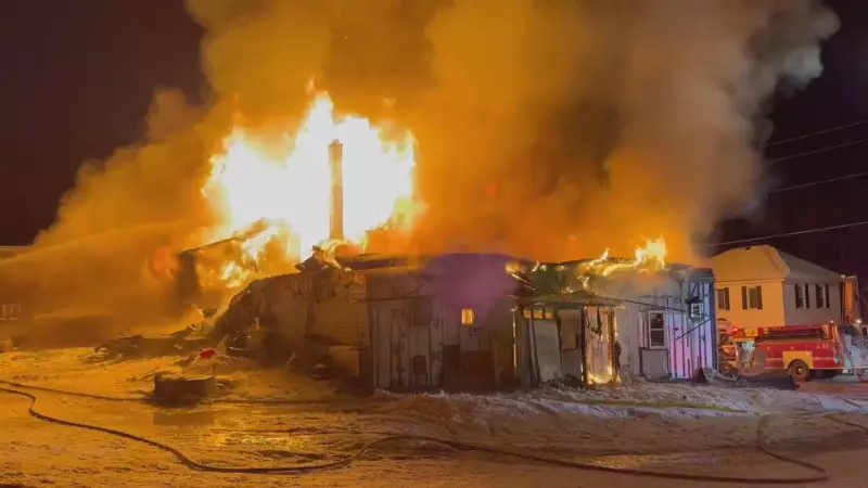 Historic Douglas Trading Post in Eganville Destroyed by Fire on January 5, 2025